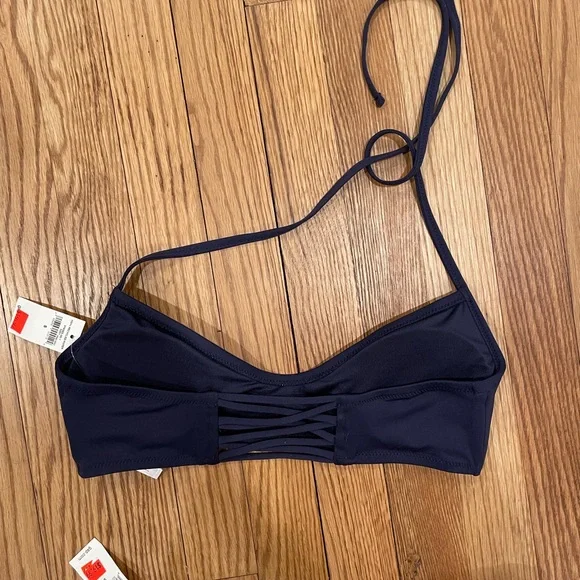 NWT GAP Navy Blue and White Bikini Minimalist Swimwear - Picture 9 of 9